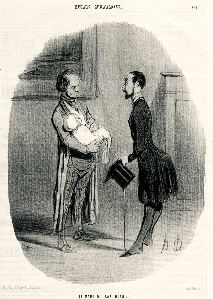  奥诺雷·杜米埃 Honore Daumier ——过份正经的丈夫